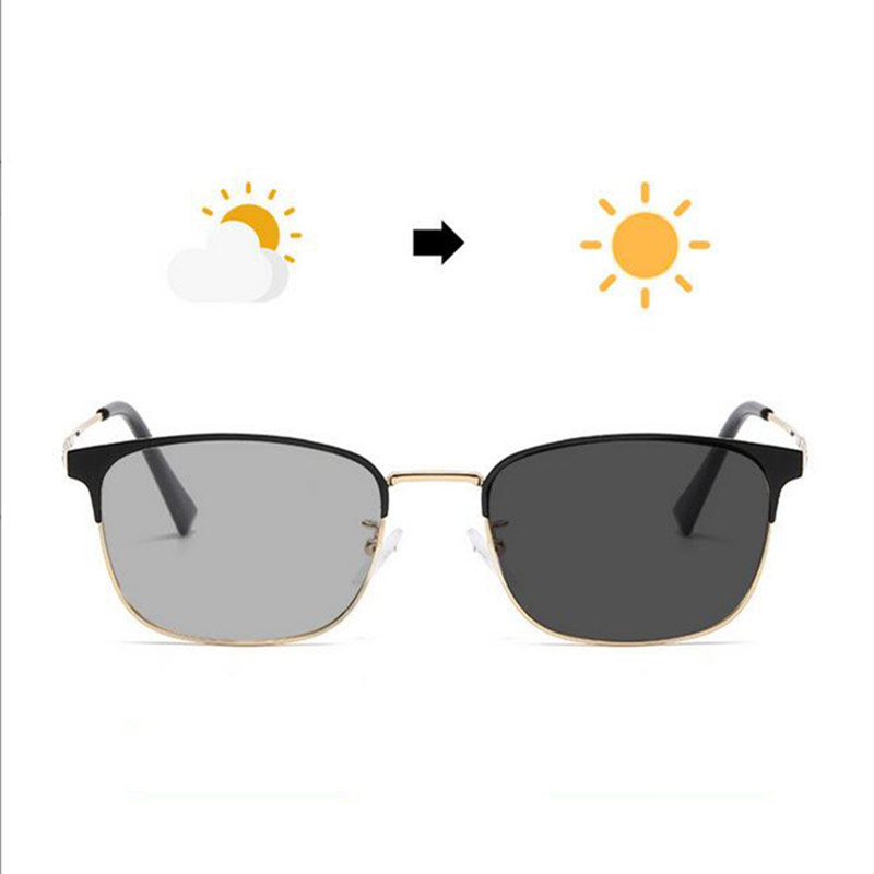 Új négyzet alakú fotokróm szürke és antikék sugárzás szemüvegek, női napszemüvegek férfi kék sugarakat blokkoló szemüveg számítógéphez A9016