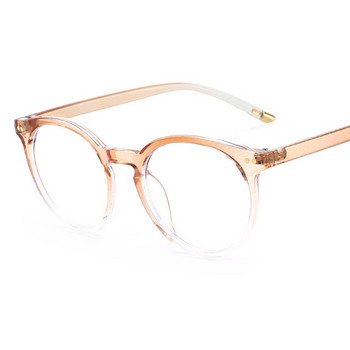 Нови кръгли очила за жени Мъже Компютърни рамки за очила против синя светлина Прозрачни оптични фалшиви рамки за очила за късогледство