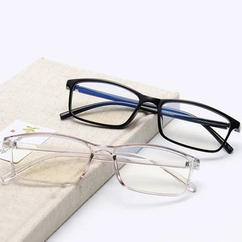 Компютърни очила против синя светлина Жени Мъже Оптични очила с малка квадратна рамка Модни ретро ултралеки очила против умора