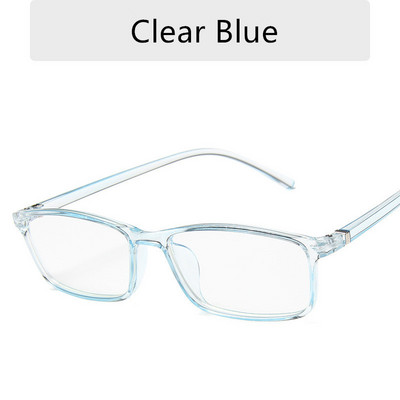 Ochelari pentru computer anti lumină albastră, femei, bărbați, ochelari optici cu ramă pătrată mică, ochelari de modă vintage, ultraușoare, anti oboseală