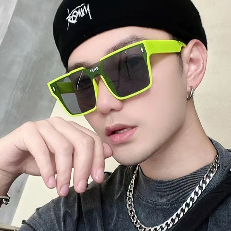 Tavaszi Nyári Napszemüvegek Négyzet alakú Antikék Szemüvegek Férfi Női Divat Napszemüveg Szabadban Utazás Anti-ultraibolya Szemüvegek