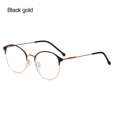Ochelari anti-lumină albastră de înaltă definiție Ochelari de protecție pentru computer de birou Ochelari clasici de modă cu cadru metalic Ochelari de blocare a razelor albastre