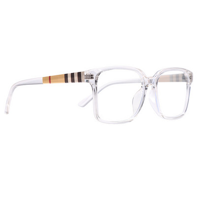 Ochelari optici TR90 Retro pătrați anti lumină albastră pentru bărbați, femei, ochelari de ochi cu prescripție medicală, birou, computer