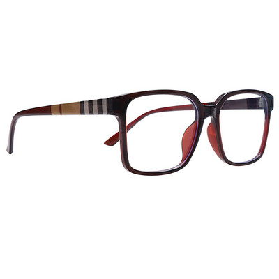 Ochelari optici TR90 Retro pătrați anti lumină albastră pentru bărbați, femei, ochelari de ochi cu prescripție medicală, birou, computer