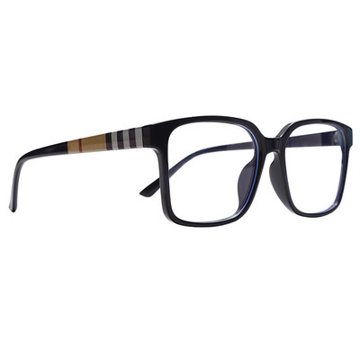 Ochelari optici TR90 Retro pătrați anti lumină albastră pentru bărbați, femei, ochelari de ochi cu prescripție medicală, birou, computer