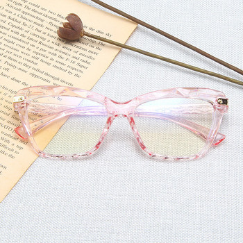 Дамски ретро компютърни очила с котешко око Модни дамски луксозни оптични очила Лещи за очила Оптични очила за жени