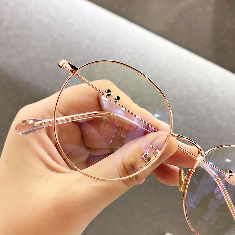 Divatos irodai antikék fény túlméretezett szemüvegek számítógépes női kék blokkoló játékhoz nagy méretű hold szemüvegek ötvözött keret