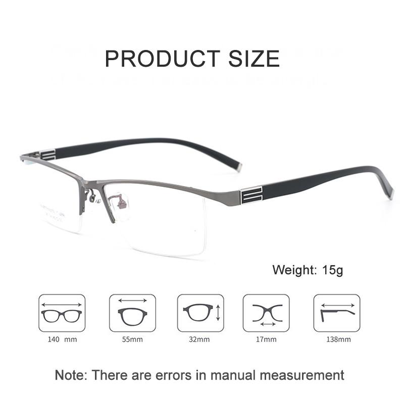 Bifokaalsed lugemisprillid Progressiivsed multifokaalsed presbüoopilised prillid Sinise valguse vastased prillid Poolraamilised Mehed Naised +1,0–4,0