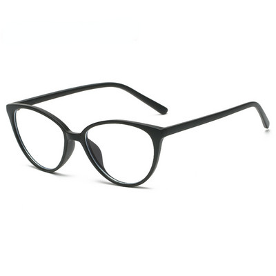 Moda TR90 Anti blocarea luminii albastre Rame de ochelari cu ochi de pisică Ochelari de vedere retro de designer de lux pentru femei Rama optică