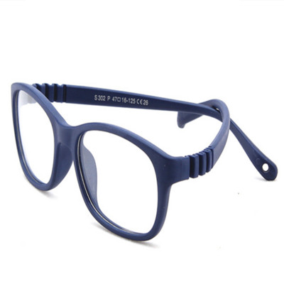 Ramă de ochelari pentru copii Ochelari de blocare a luminii albastre pentru copii Ochelari flexibili pentru computer UV400 Filtru anti-orbire 2-10 cu frânghie