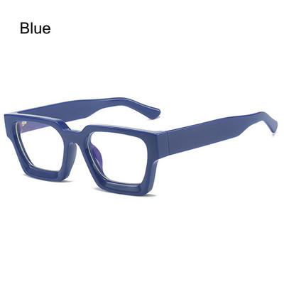 Ochelari la modă anti-lumină albastră Ochelari vintage mici pătrați pentru computer Bărbați Femei Ochelari retro Ins populari
