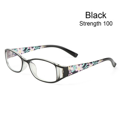 1 buc. Ochelari de lectură anti-albastru, la modă fierbinte, protecția ochilor ultra-luminoase, flori pentru femei, ochelari de vedere confortabili, eleganti