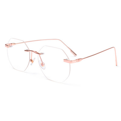 Ochelari anti-lumină albastră pentru femei, bărbați, ochelari de ochi fără ramă, ochelari cu blocare a razelor albastre, protecția ochilor, ochelari pentru computer