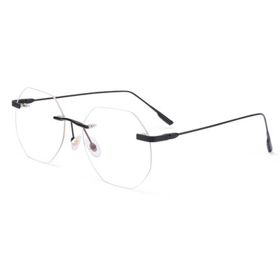 Ochelari anti-lumină albastră pentru femei, bărbați, ochelari de ochi fără ramă, ochelari cu blocare a razelor albastre, protecția ochilor, ochelari pentru computer