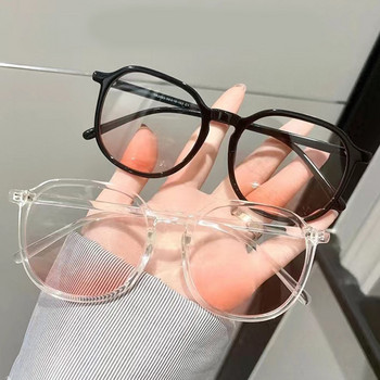 ZUEE New Ins Style Anti Blue Light Powder Blusher Γυαλιά ηλίου Γυναικεία αντηλιακά γυαλιά ομορφιάς Διαφανή γυαλιά υπολογιστή