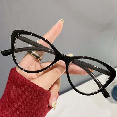 Anti lumină albastră Ochi de pisică Moda Personalitate Moda Retro Computer Telefon mobil Ochelari de blocare a luminii albastre