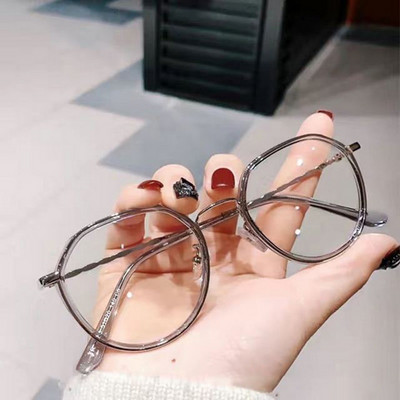 Ochelari de modă anti lumină albastră Cadru metalic rotund pentru bărbați, femei, jocuri pe computer, protecție pentru ochi, ochelari clasici simple