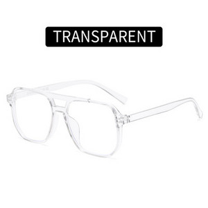 Femei Bărbați Ochelari pătrați anti-lumină albastră Ochelari de blocare Ochelari transparenți pentru computer Ramă Ochelari optici