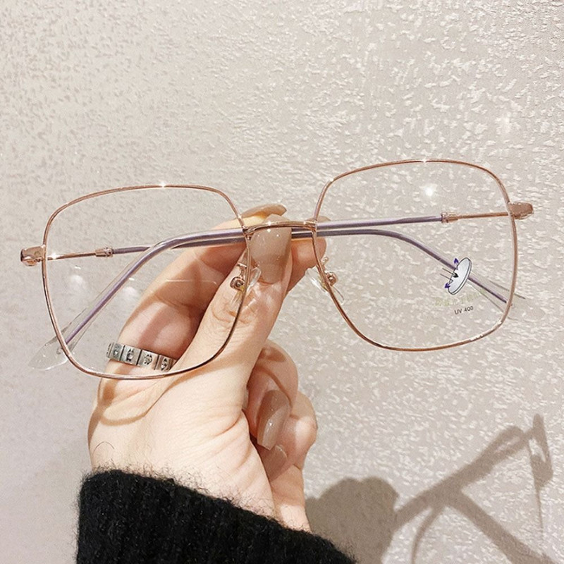 Mehed Naiste Kontor Silmakaitse Vastupidavad arvutiprillid Suured prillid Anti-Blue Light Prillid Ultra Kerge raam