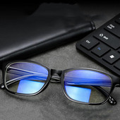 Ochelari cu cadru retro anti-radiații albastre Ochelari pentru computer pentru bărbați, femei, ochelari ultra-ușori de blocare a luminii albastre Ochelari unisex