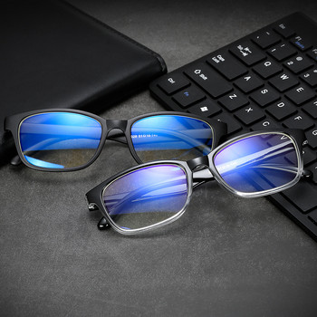 Ρετρό σκελετός Αντι-μπλε γυαλιά ακτινοβολίας Γυαλιά υπολογιστή για άνδρες Γυναικεία γυαλιά αποκλεισμού υπερελαφρύ μπλε φωτός Γυαλιά Unisex