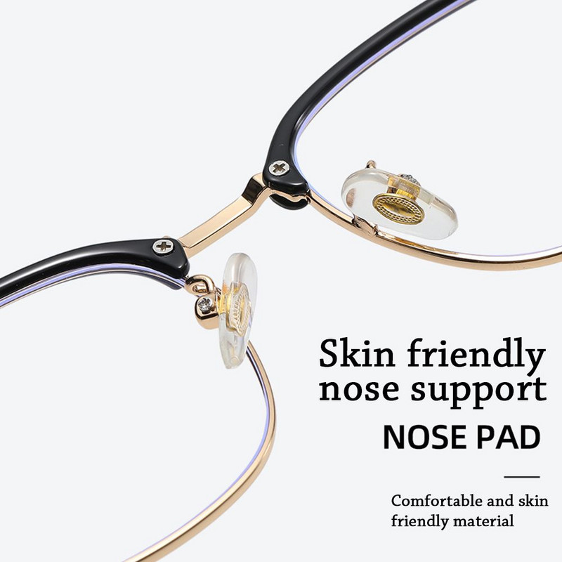 Férfi Női Tartós Szemvédő Irodai Ultrakönnyű Keret Antikék Világos Szemüvegek Számítógépes Szemüvegek Túlméretes szemüvegek