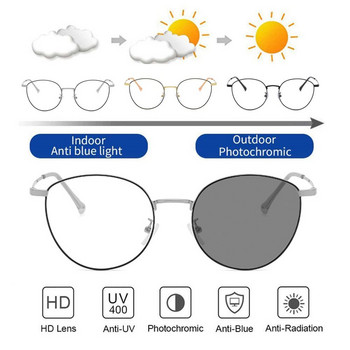 Προστασία ματιών γραφείου Αποχρωματισμός Γυαλιά υπολογιστή Anti-Blue Light Γυαλιά Υπερελαφρύ σκελετό Υπερμεγέθη γυαλιά