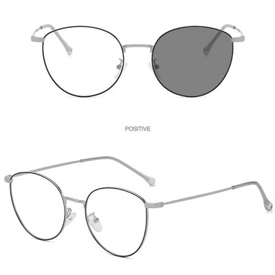 Protecția ochilor de birou Decolorare Ochelari de protecție Ochelari anti-lumină albastră Ochelari de vedere supradimensionați cu ramă ultra-luminoasă