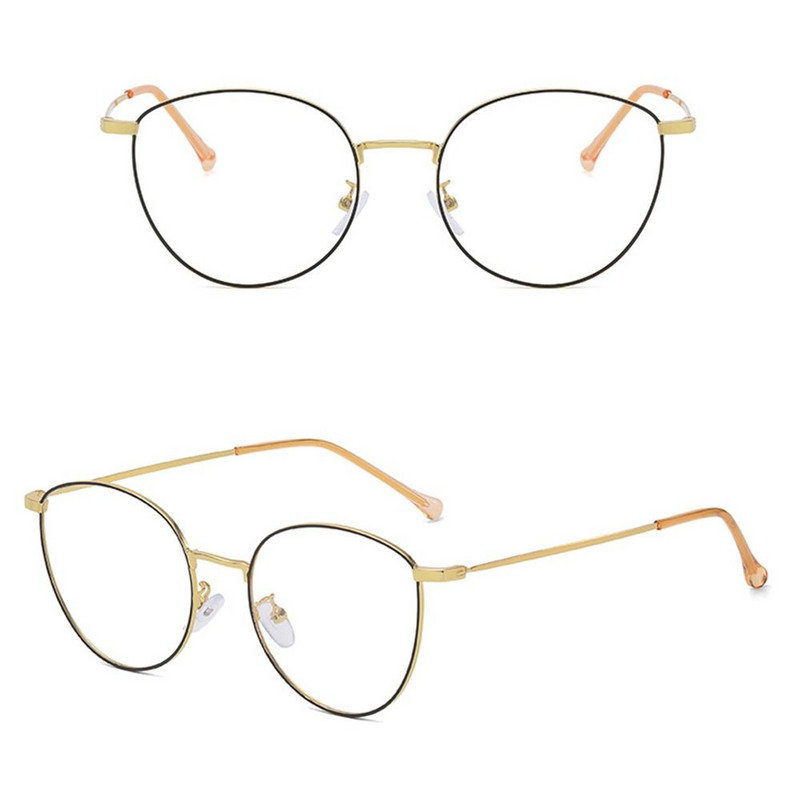 Irodai Szemvédelem Elszíneződés Számítógépes Szemüvegek Anti-kék Világos Szemüvegek Ultrakönnyű Keret Túlméretes Szemüvegek