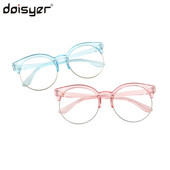 DOISYER Factory Custom Anti-albastru Filtru Lumină Ochelari OEM PC Rame optice rotunde Ochelari pentru copii