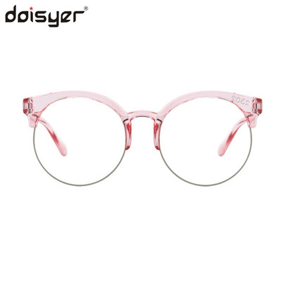 DOISYER Factory Custom Anti-albastru Filtru Lumină Ochelari OEM PC Rame optice rotunde Ochelari pentru copii