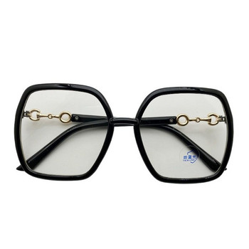 Модни извънгабаритни квадратни очила Жени Мъжки 2022 г. Нови мъжки женски очила, блокиращи синя светлина Модерни очила за четене 1 БР.