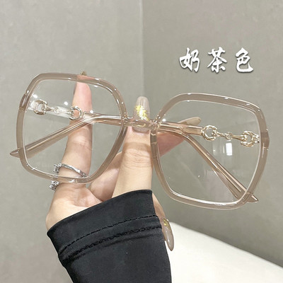 Ochelari de vedere pătrați supradimensionați de modă, pentru femei, bărbați, 2022, noi, albastru, care blochează lumina, Ochelari pentru bărbați, femei, ochelari la modă pentru lectură 1 buc