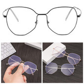 Ochelari de blocare a luminii albastre unisex Ochelari de vedere Ochelari de citit cu raze albastre cu cadru metalic Ochelari de jocuri pentru computer pentru femei și bărbați