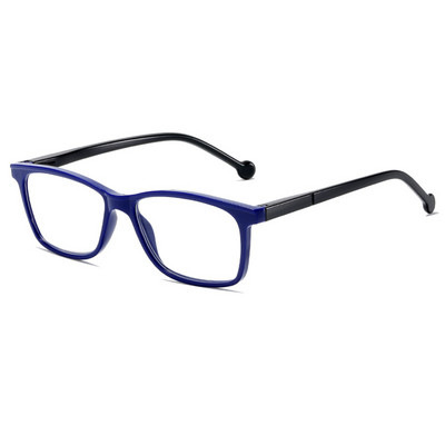 Ochelari cu oglindă plat cu personalitate student tocilar Ochelari cu lentile transparente antireflectorizante pentru femei bărbați purtând zilnic FS99