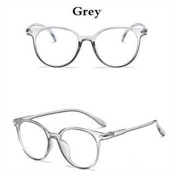 Anti Blue Light Γυαλιά Στρογγυλά Διαφανή Πλήρη Κορνίζα Καλοκαίρι 2022 Γυαλιά Vintage στυλ Μόδα επίπεδη γυαλιά
