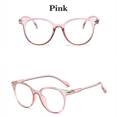 Ochelari Anti Lumina Albastra Rotunzi Transparenti Ochelari Cadru Complet Vara 2022 Ochelari Stil Vintage Ochelari Plati Moda