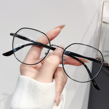 Αντι-μπλε φως Επίπεδα γυαλιά καθρέφτη Γυναικεία 2023 New Trend Blue Light Blocking Glasses Αντι-ακτινοβολία Γυαλιά υπολογιστή Γυαλιά οράσεως