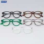 Ochelari Seemfly anti-albastru pentru femei și bărbați, modă retro, cadru rotund, sticlărie, 5 culori, personalitate, fotografie pe stradă, design de marcă