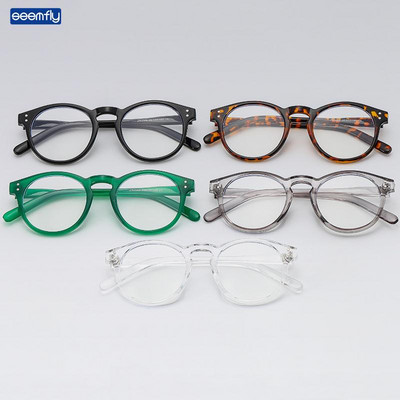 Seemfly Anti-blue Glasses за жени и мъже Ретро модни стъклария с кръгла рамка 5 цвята Личност Street Shot Марка Дизайн