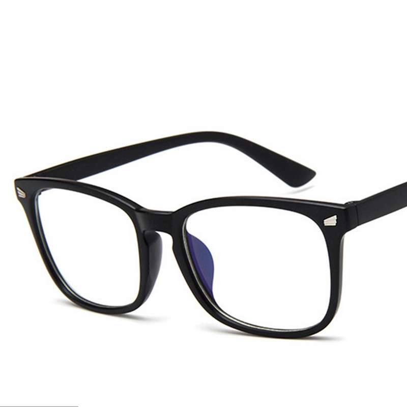 Férfi és női divatos szemüvegkeret klasszikus vintage retro szemüveg márka tervező optikai szemüvegek anti-Blu-ray számítógéphez