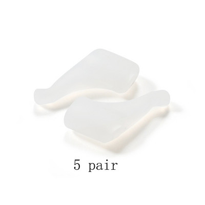 10 pari vrhunskog silikonskog protukliznog držača za dodatke za naočale Bijela/crna kukica za uho Sportski čepovi vrha za naočale