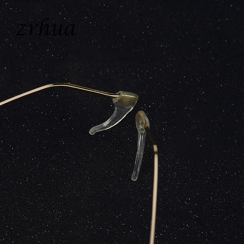 10 pari vrhunskog silikonskog protukliznog držača za dodatke za naočale Bijela/crna kukica za uho Sportski čepovi vrha za naočale