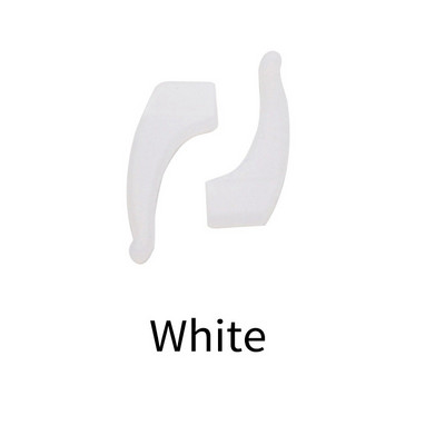 10 porų Aukščiausios kokybės silikoninis neslystantis laikiklis akiniams Priedai Vaikams / Suaugusiesiems Ausų kabliukas Sportiniai akinių antgalio kamšteliai