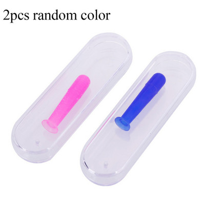 2 buc/lot bărbați femei lentile de contact din silicon la îndemână ventuze mici stick pentru mini instrument de îndepărtare a lentilelor de contact