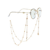 Lanțuri de ochelari din metal la modă 2021 Ochelari de soare Snururi pentru ochelari de lectură anti-pierdere Curea ochelari Accesorii pentru ochelari
