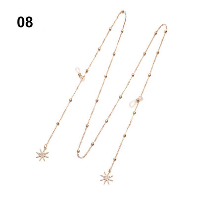 Lanțuri de ochelari din metal la modă 2021 Ochelari de soare Snururi pentru ochelari de lectură anti-pierdere Curea ochelari Accesorii pentru ochelari