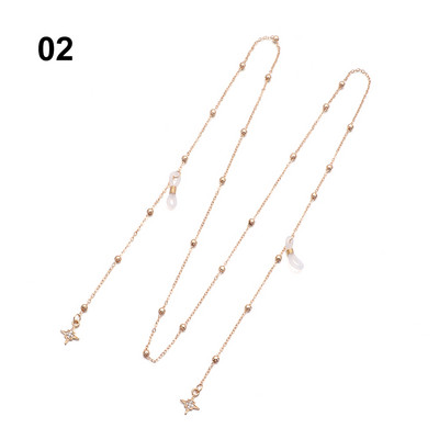 Lanțuri de ochelari din metal la modă 2021 Ochelari de soare Snururi pentru ochelari de lectură anti-pierdere Curea ochelari Accesorii pentru ochelari