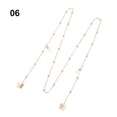 Lanțuri de ochelari din metal la modă 2021 Ochelari de soare Snururi pentru ochelari de lectură anti-pierdere Curea ochelari Accesorii pentru ochelari