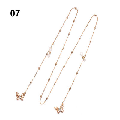 Lanțuri de ochelari din metal la modă 2021 Ochelari de soare Snururi pentru ochelari de lectură anti-pierdere Curea ochelari Accesorii pentru ochelari